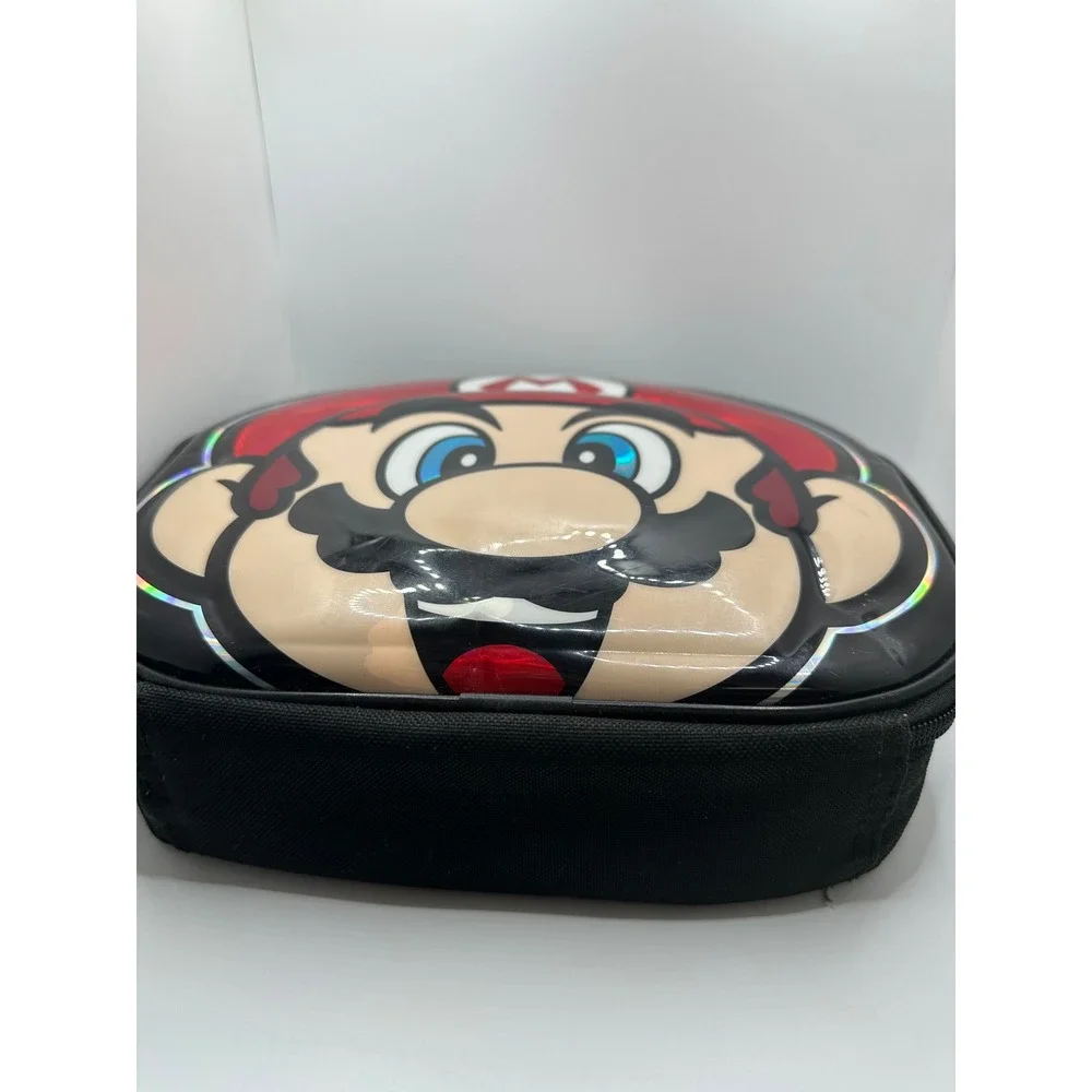 Super Mario‎ Lunch Bag Insulated Case Mario Face Kids Anime Cartoon